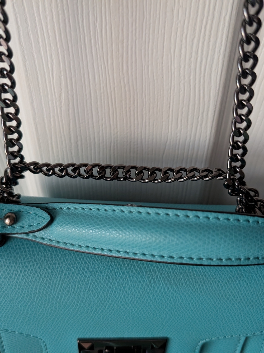 Mini Leather Crossbody - Picture 14 of 16